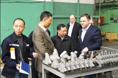 МК "Сплав" посетил начальник отдела по надзору за изготовлением оборудования в Европе JNPC Цзян Байвэнь